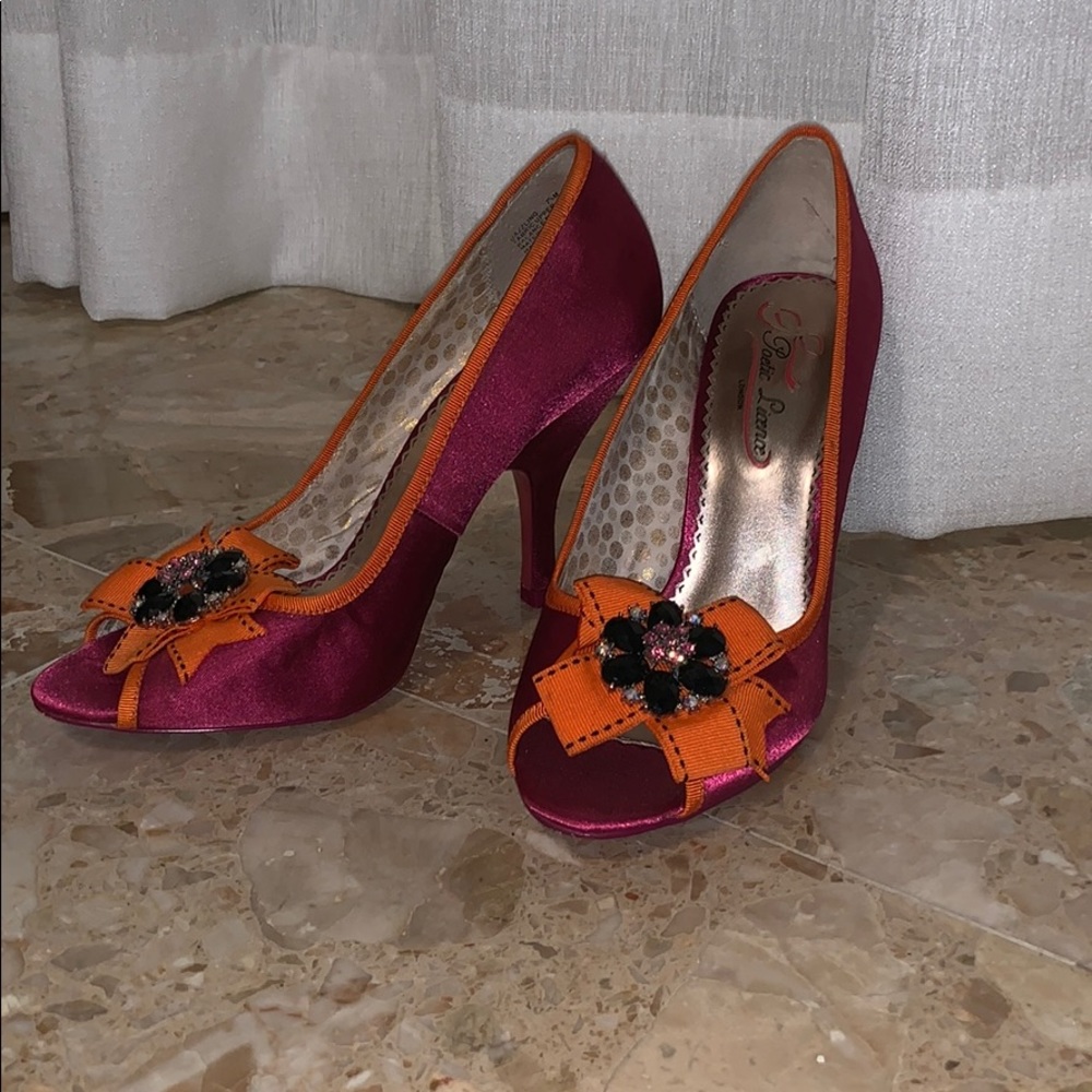 Beautiful and colorful heels